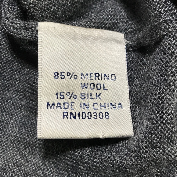 Peter Millar Sweater Men XXL Soft V Neck Merino Wool Silk Golf Cosmetic 2nd Hole - Picture 10 of 11